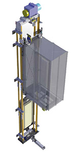 Устройство лифта Silens-Pro Vanguard 2 (IMEM)